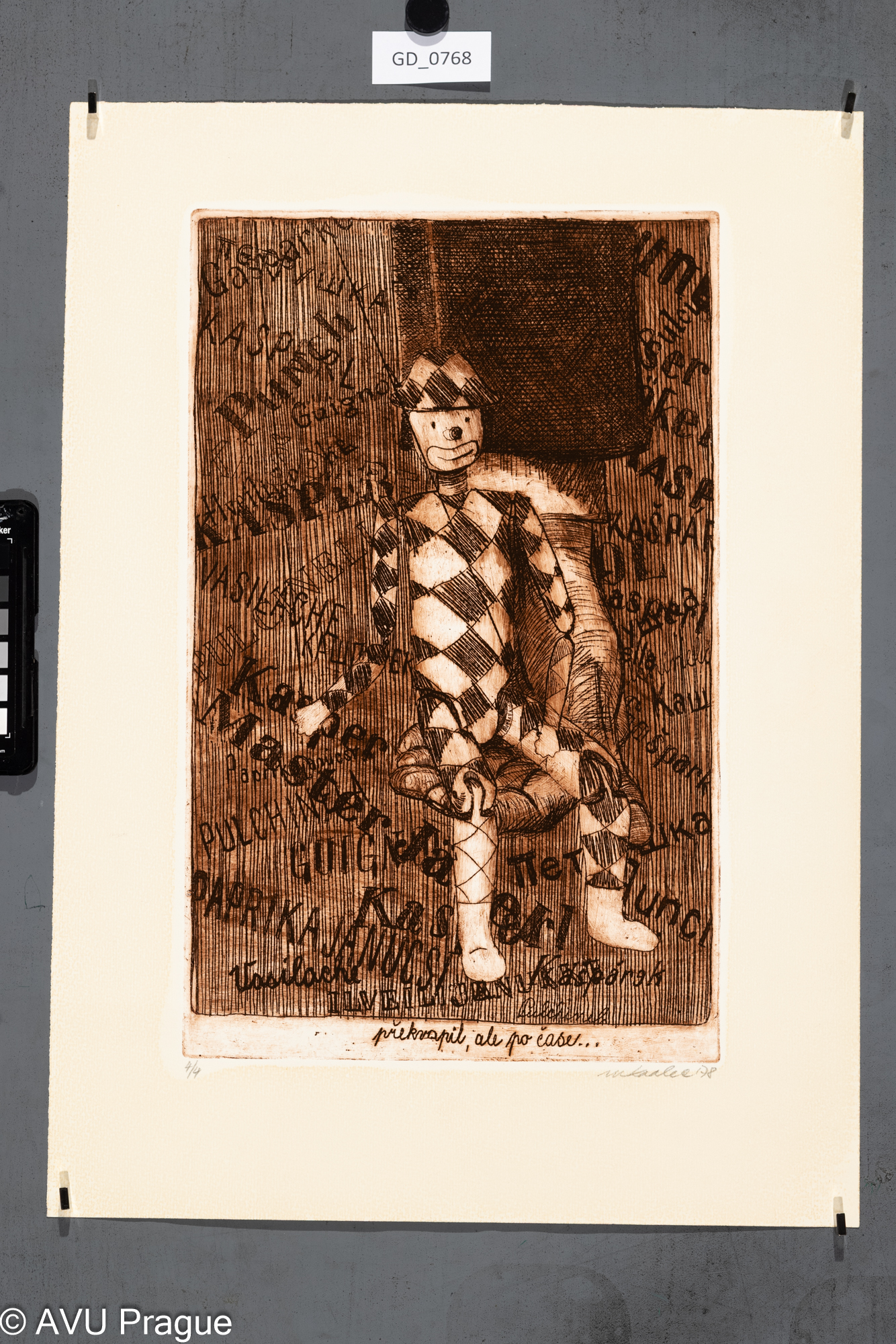 Martin Kadlecpřekvapil, ale po čase...1978Lept 38,8 x 24,250,8 x 36,5Čepelák