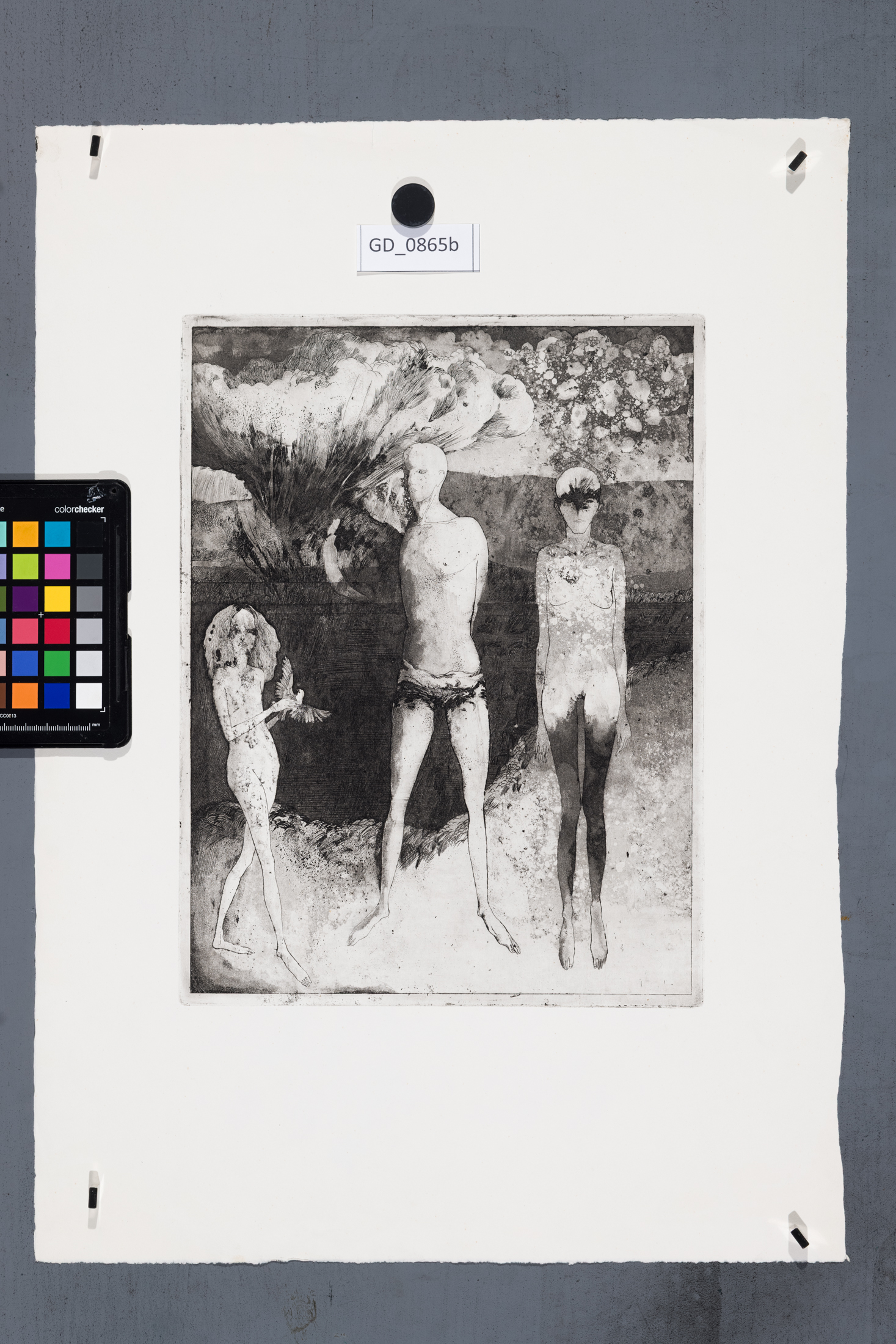 Neurčeno,Figurální kompozice, Lept / akvatinta, 32,2 x 24,4,    53 x 37,5,