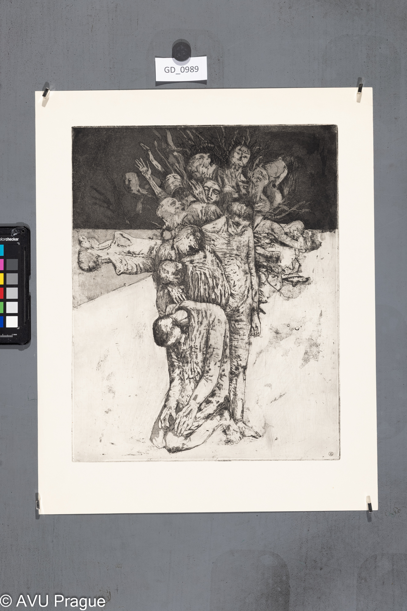 Neurčeno, Skupina postav,Lept / akvatinta, 35,4 x 28,244,6 x 35,8