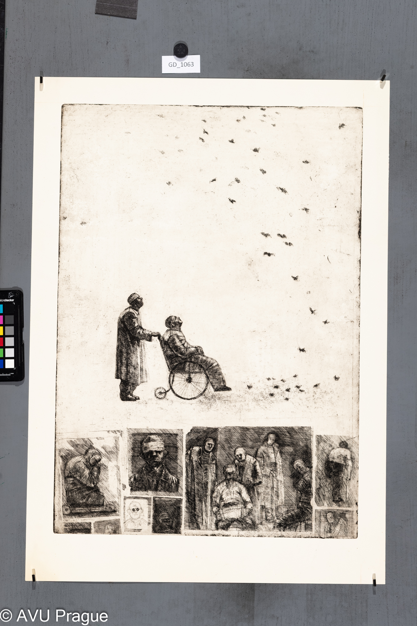 Lubomír DušekVáleční invalidéLept59 x 41,569 x 48,8Čepelák