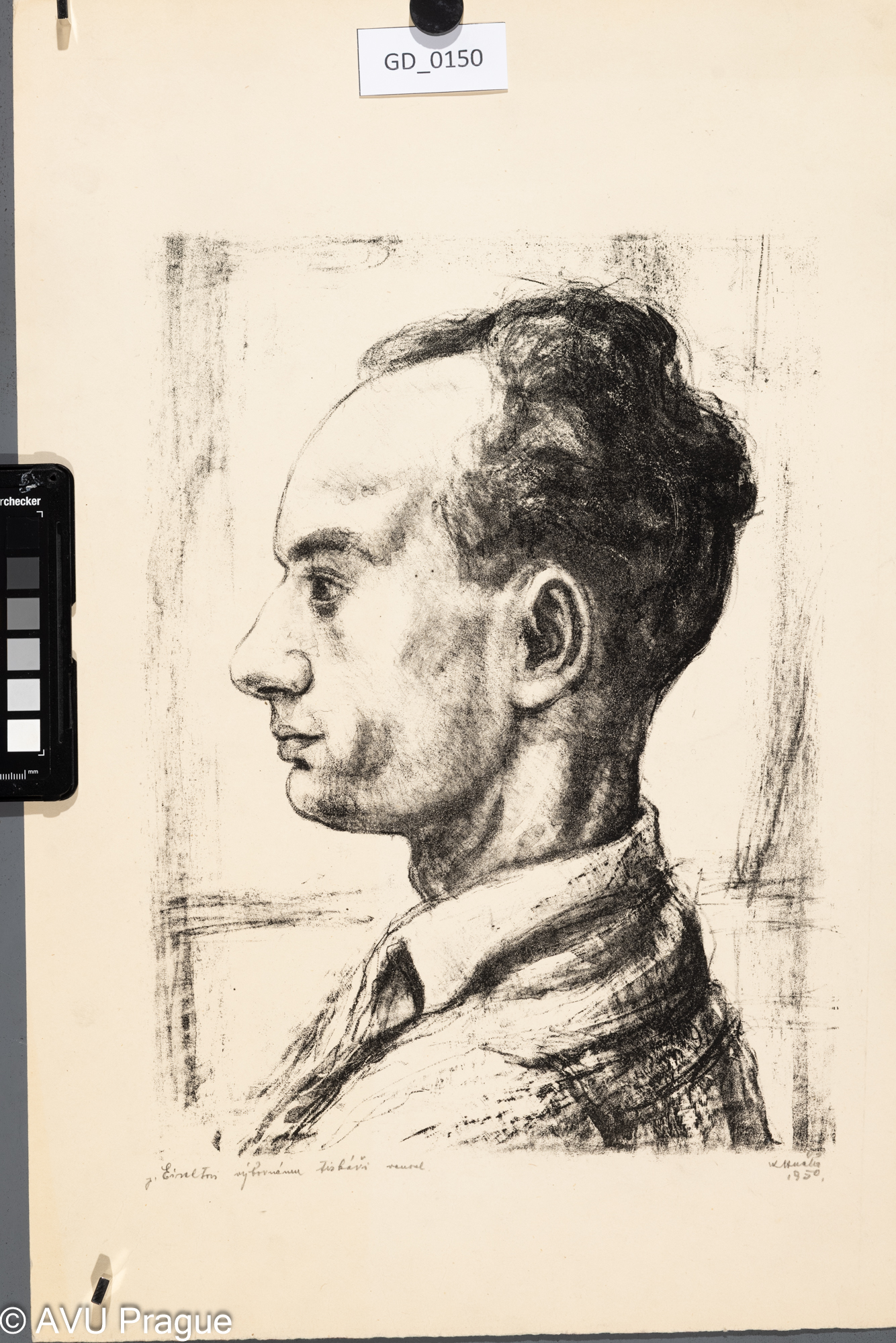 Mužský portrét_profil _Eiselt