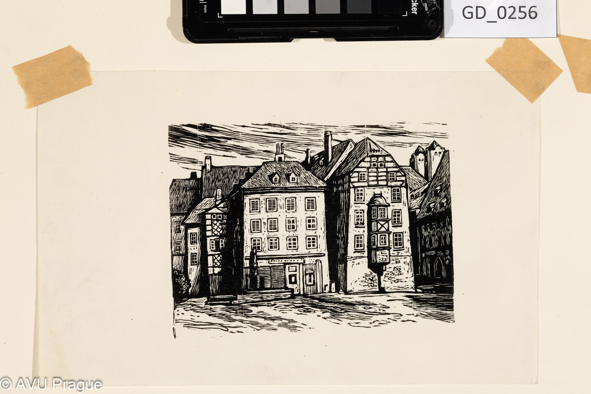 Ilustrace_Hrázděné domy