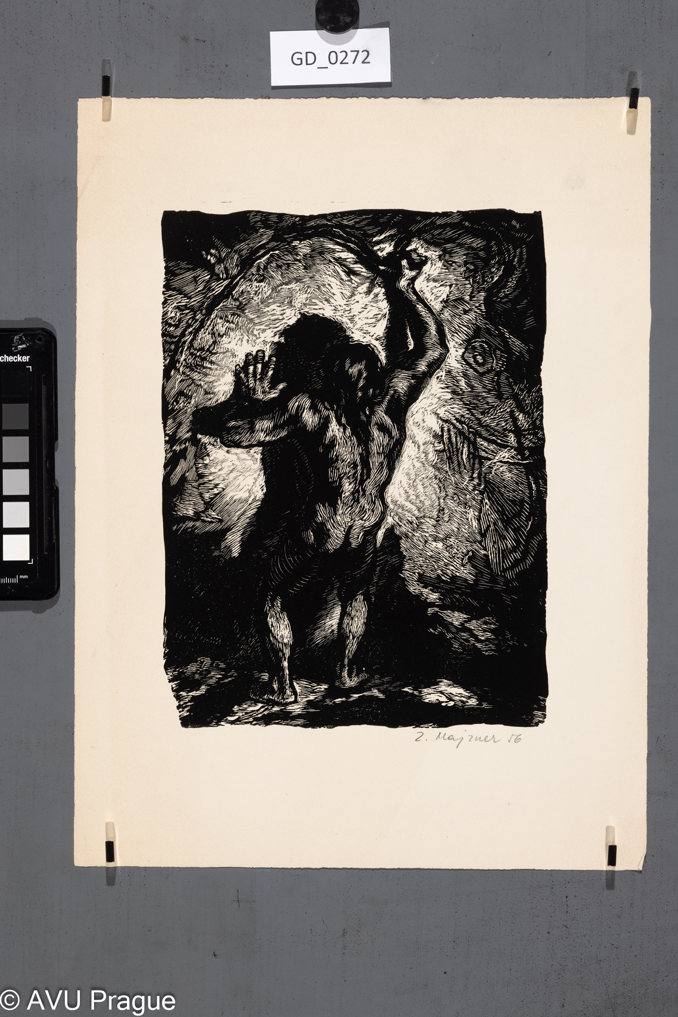 Pravěký člověk v jeskyni