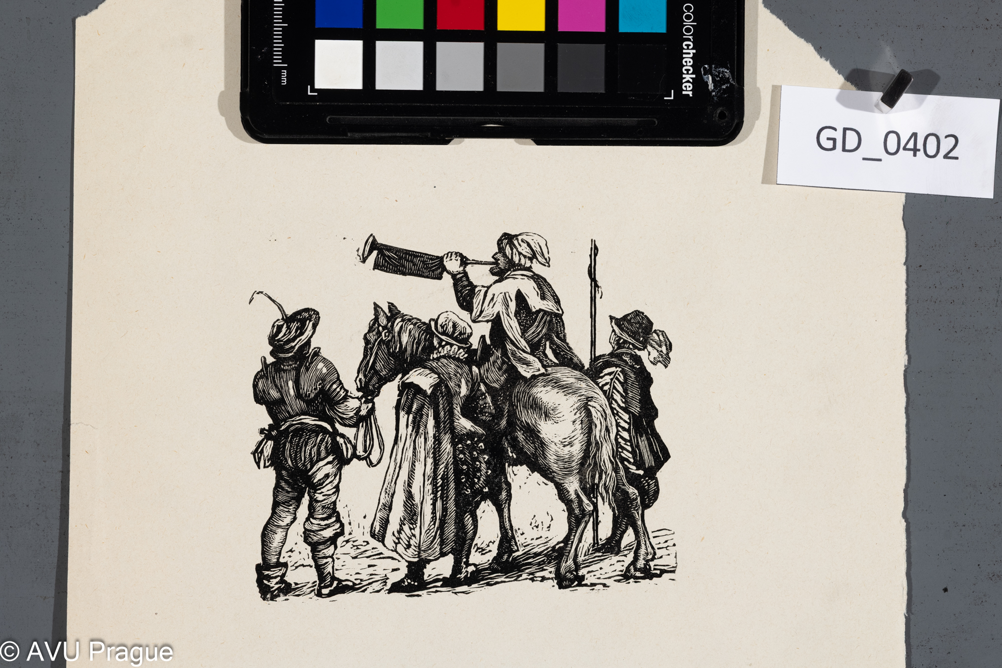 Ilustrace_Trubač na koni