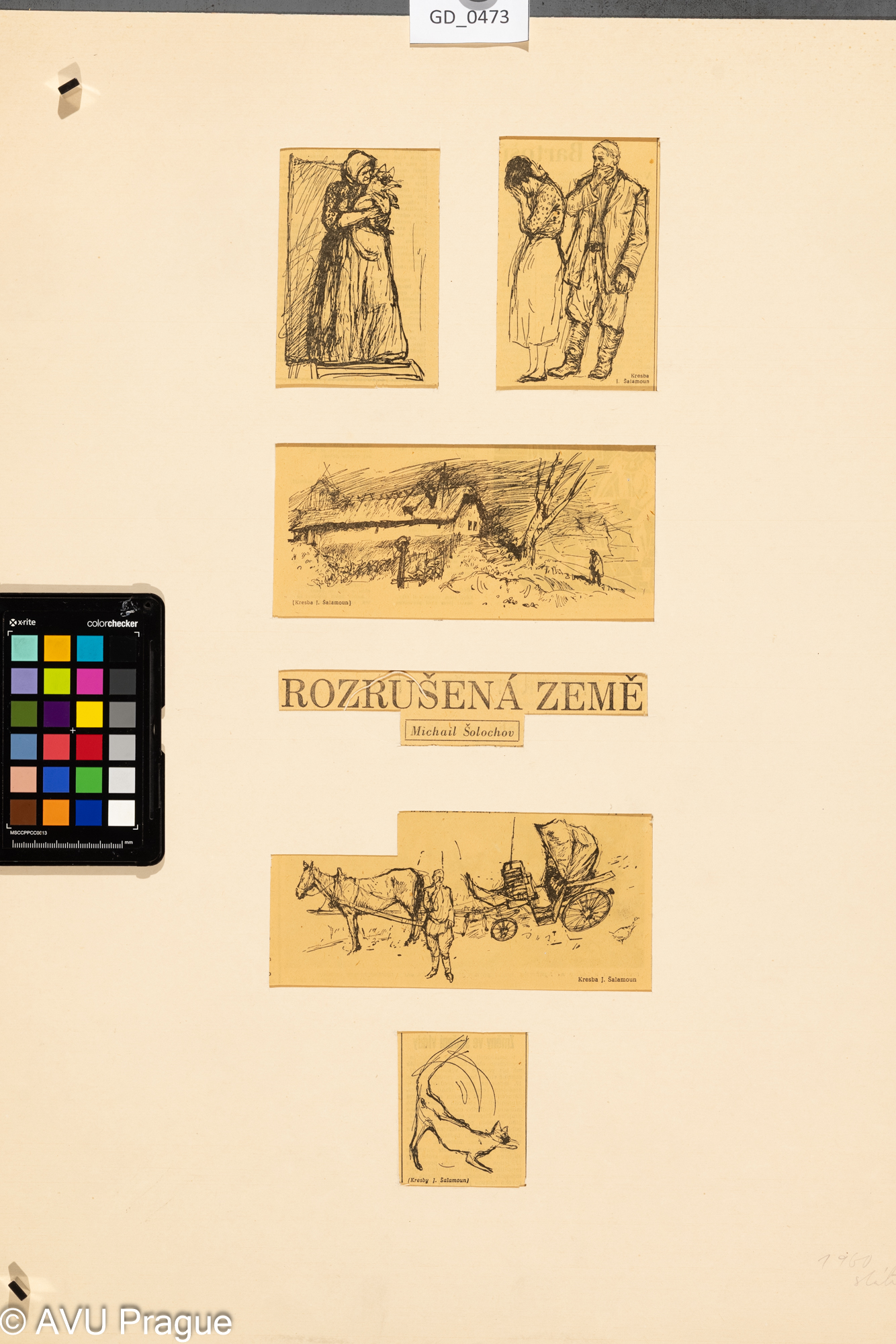 Ilustrace_Rozrušená země_Michal Šolochov_5 motivů