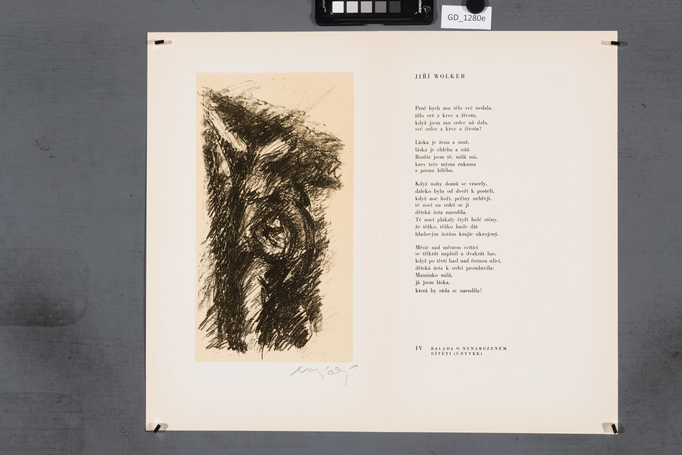 Ilustrace k básni_Jiří Wolker_Balada o nenarozeném dítěti